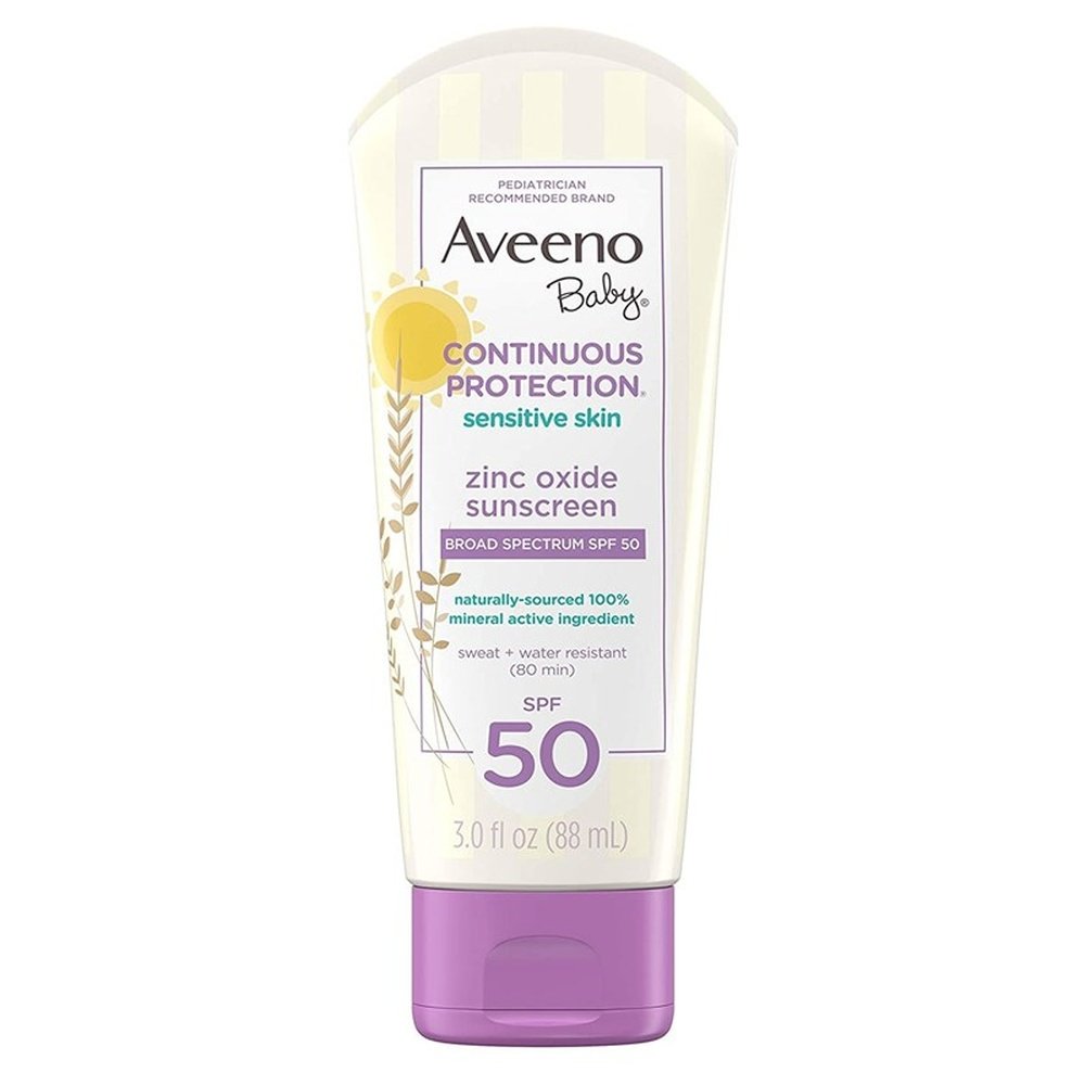 Aveeno Baby Spf#50 Continuous Protect Lotion Sensitive 3oz