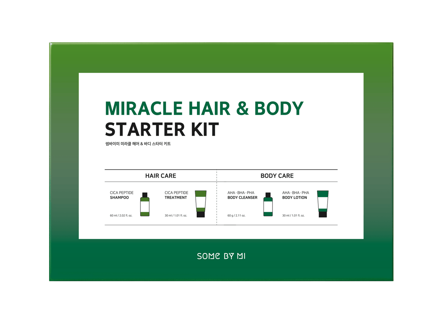 MIRALCE HAIR&BODY STARTER KIT