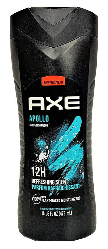 Axe Body Wash Apollo Sage And Cedarwood 12Hr 16oz