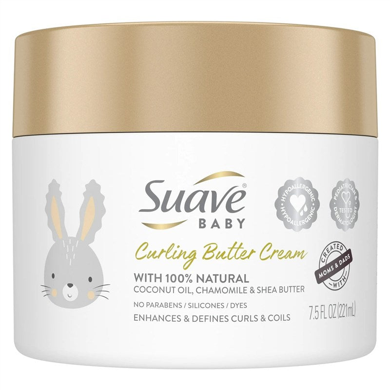 Suave Baby Curling Butter Cream 7.5oz Jar