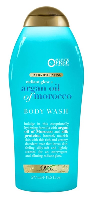 Ogx Body Wash Argan Oil Of Morocco Extra Hydrating 19.5oz