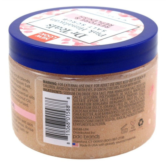 Dr Teals Salt Scrub Pink Himalayan Restore 16oz Jar