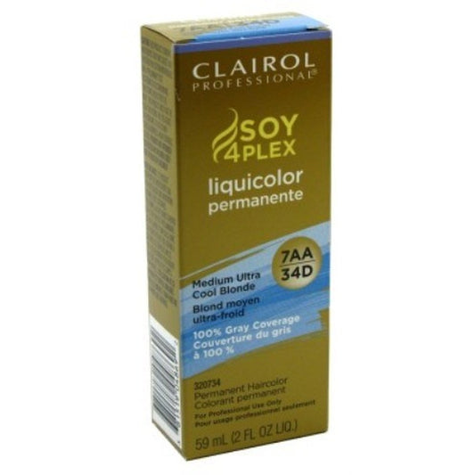 Cp Liquicolor Perm 7Aa/34D Medium Ultra Cool Blonde 2oz