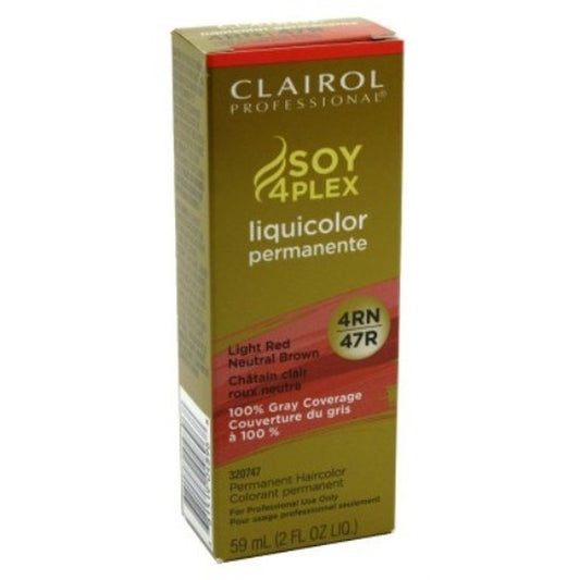 Cp Liquicolor Perm 4Rn/47R Light Red Neutral Brown 2oz