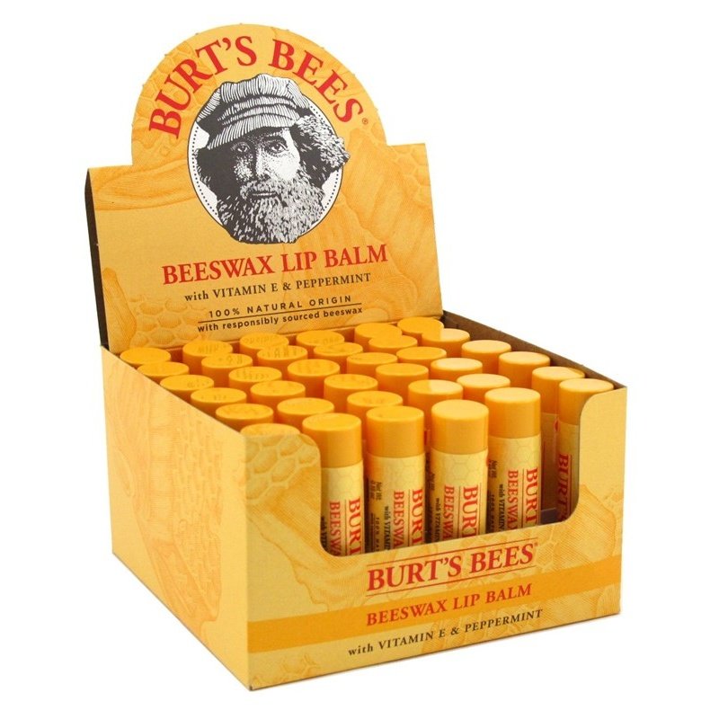 Burts Bees Lip Balm Vitamin-E And Peppermint (36in)
