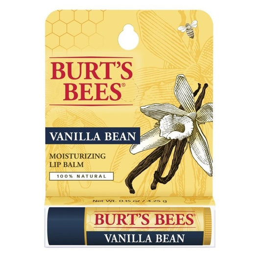 Burts Bees Lip Balm Moisturize Vanilla Bean (1PC)