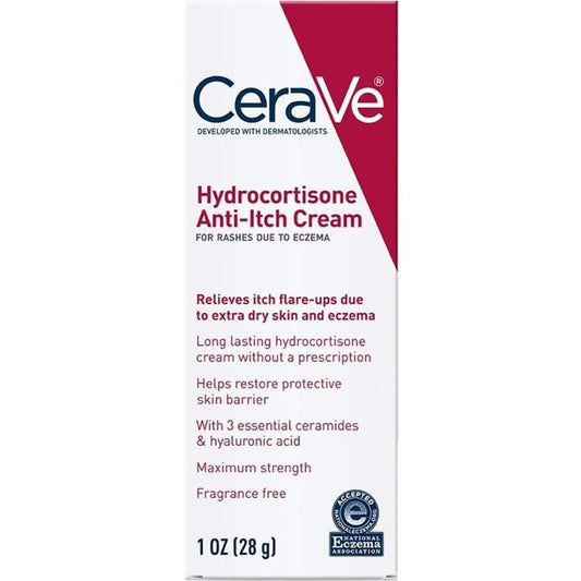Cerave Hydrocortisone Anti- Itch Cream 1oz