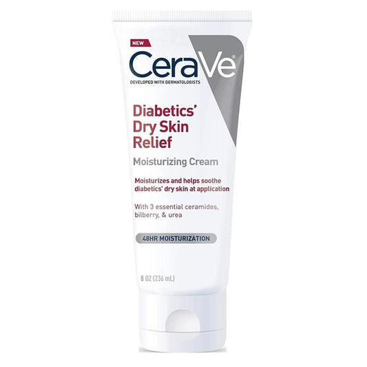 Cerave Diabetics Dry Skin Relief Moisturizing Cream 8oz
