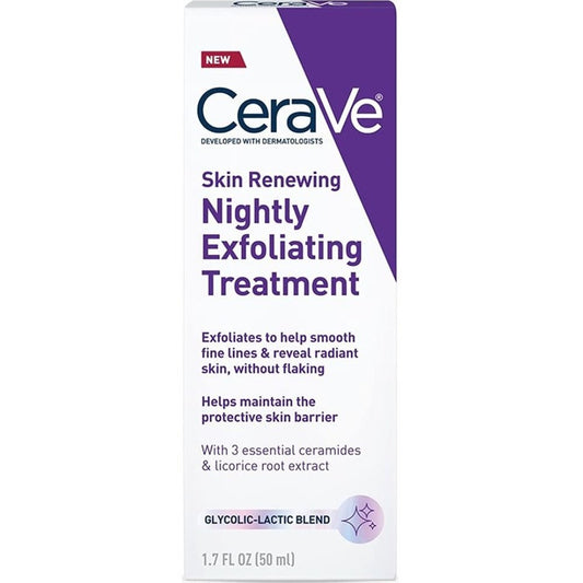 Cerave Skin Renewing Nightly Exfoliating Treatment 1.7oz
