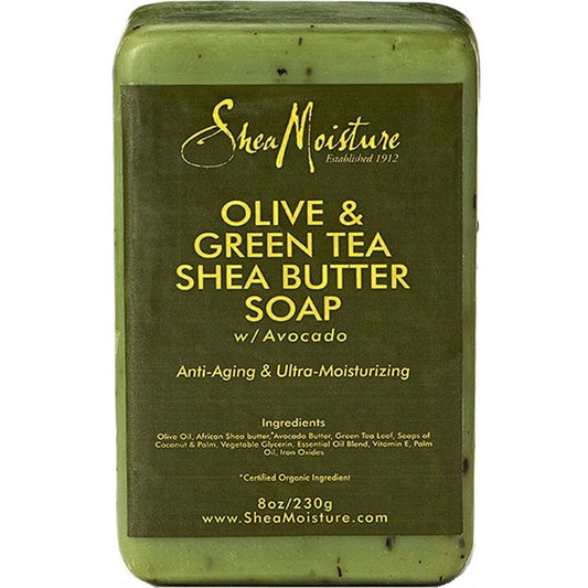 Shea Moisture Soap 8oz Bar Olive & Green Tea Shea Butter