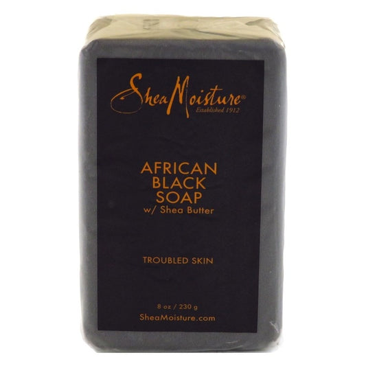 Shea Moisture Soap 8oz Bar African Black With Shea Butter