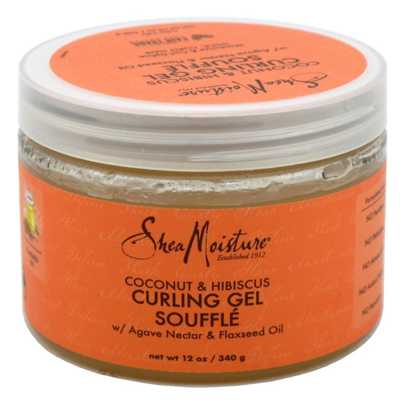 Shea Moisture Coconut&Hibiscus Curling Gel Souffle 12oz
