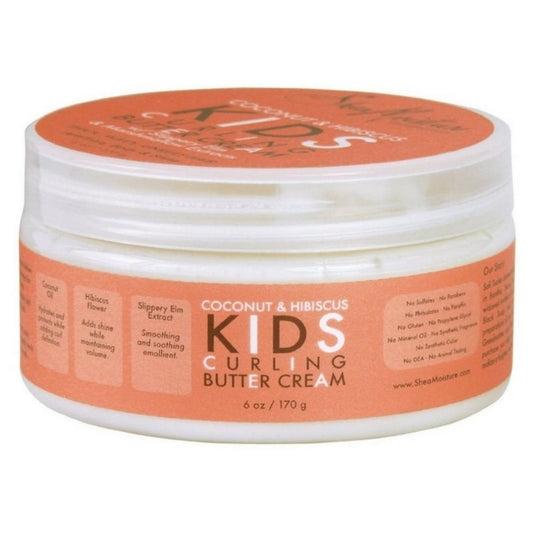 Shea Moisture Kids Curling Cream Coconut/Hibiscus 6oz Jar
