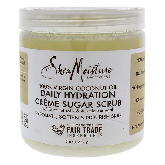 Shea Moisture 100% Virgin Coconut Oil Sugar Scrub 8oz