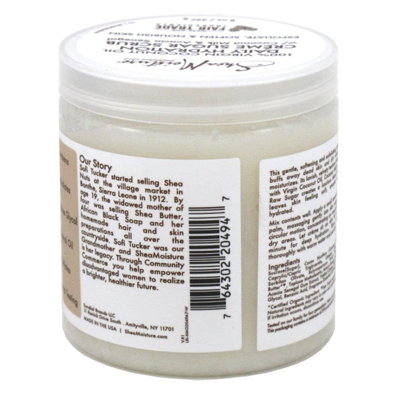 Shea Moisture 100% Virgin Coconut Oil Sugar Scrub 8oz