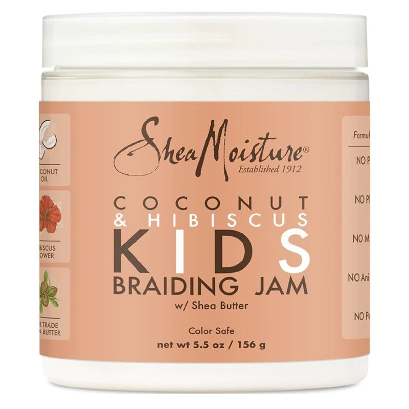Shea Moisture Kids Braiding Jam Coconut & Hibiscus 5.5oz