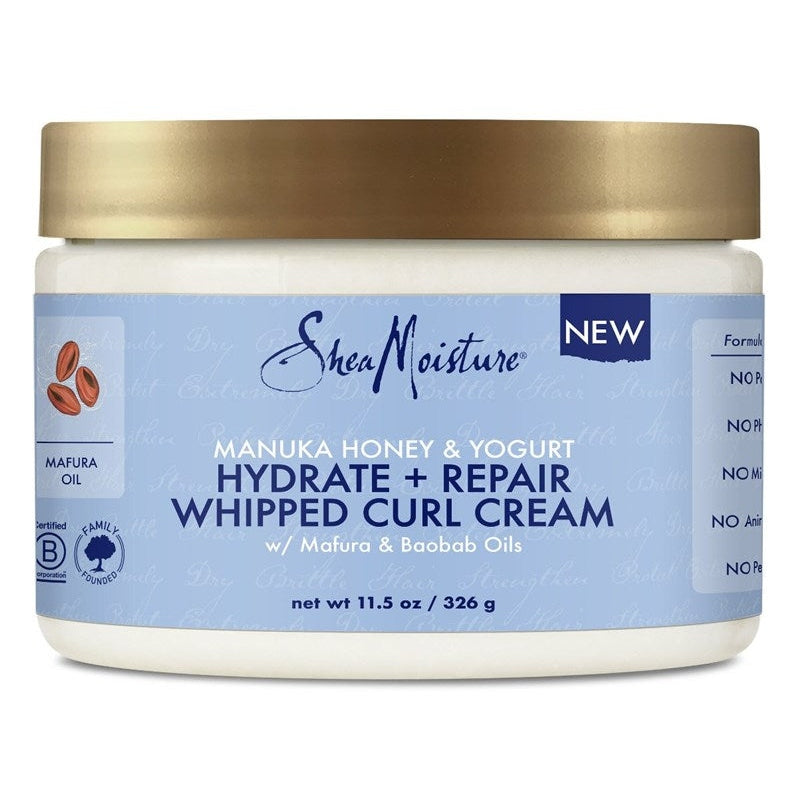 Shea Moisture Manuka Honey + Yogurt Whip Curl Cream 11.5oz