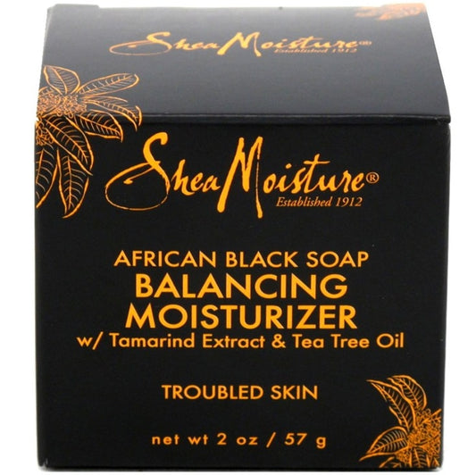 Shea Moisture African Black Soap Balancing Moisturizer 2oz