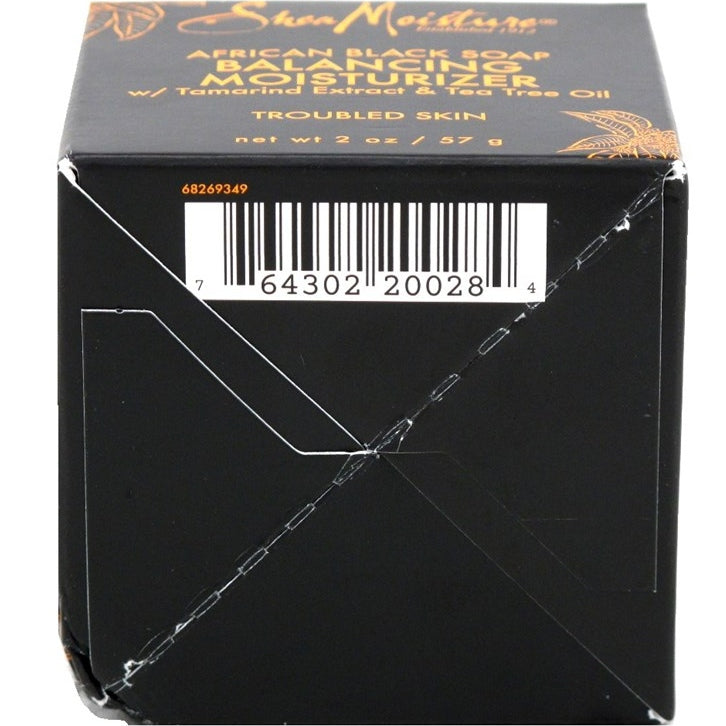 Shea Moisture African Black Soap Balancing Moisturizer 2oz