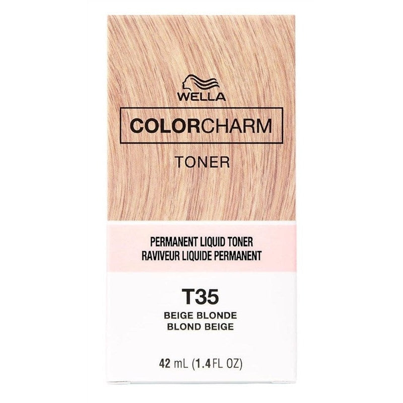 Wella Color Charm Liquid Toner #T35 Beige Blonde