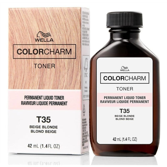Wella Color Charm Liquid Toner #T35 Beige Blonde