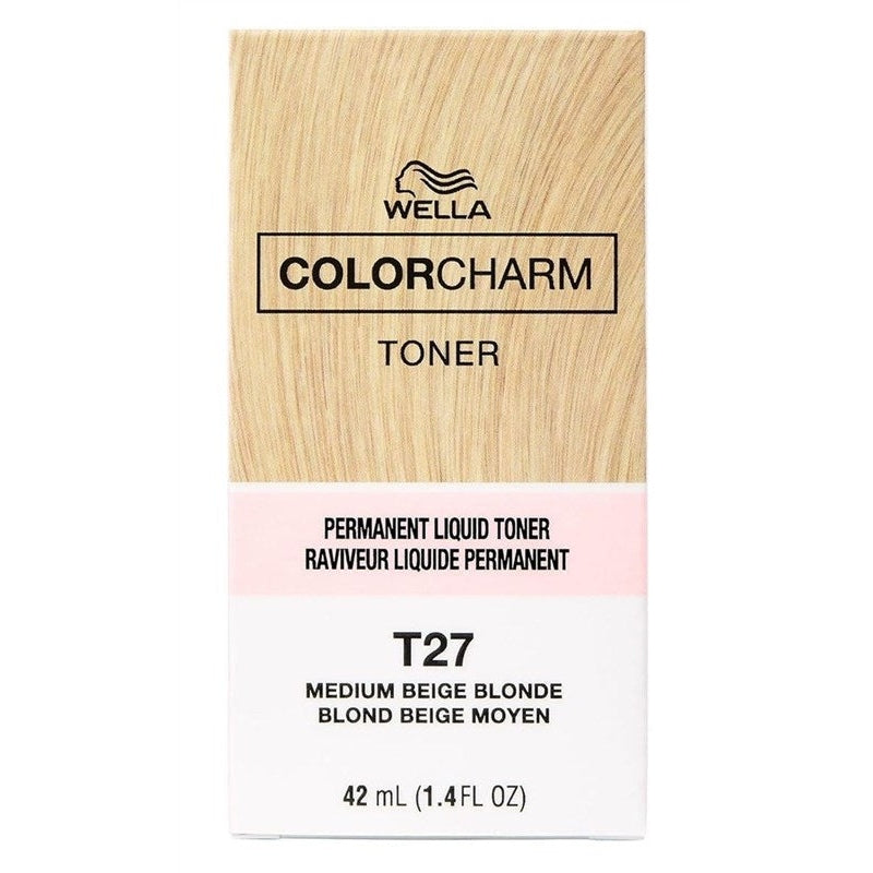 Wella Color Charm Liquid Toner #T27 Medium Beige Blonde