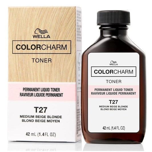 Wella Color Charm Liquid Toner #T27 Medium Beige Blonde