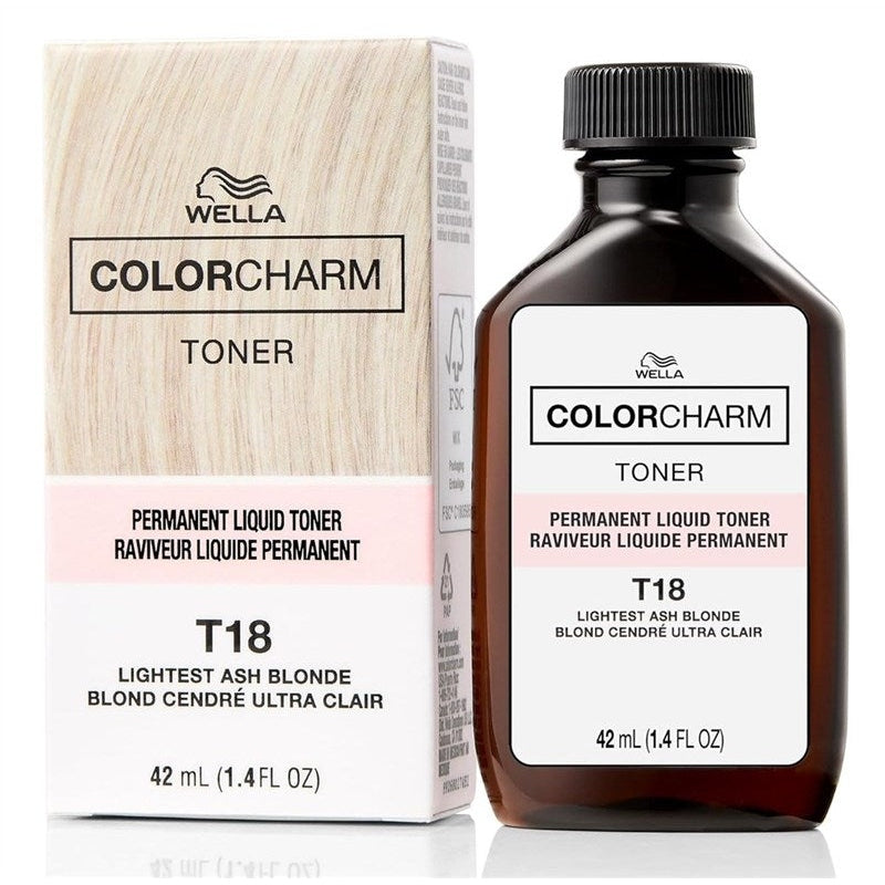 Wella Color Charm Liquid Toner #T18 Lightest Ash Blonde