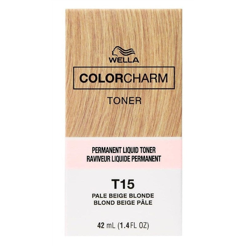 Wella Color Charm Liquid Toner #T15 Pale Beige Blonde