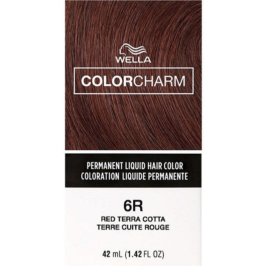 Wella Color Charm Liquid 6R Red Terra Cotta 1.4oz