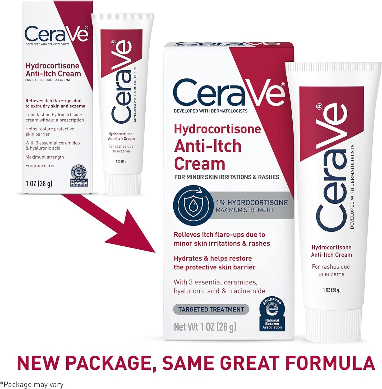 Cerave Hydrocortisone Anti- Itch Cream 1oz