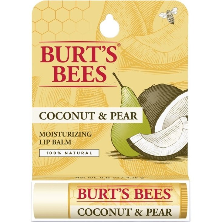Burts Bees Lip Balm Moisturize Coconut & Pear (1PC)