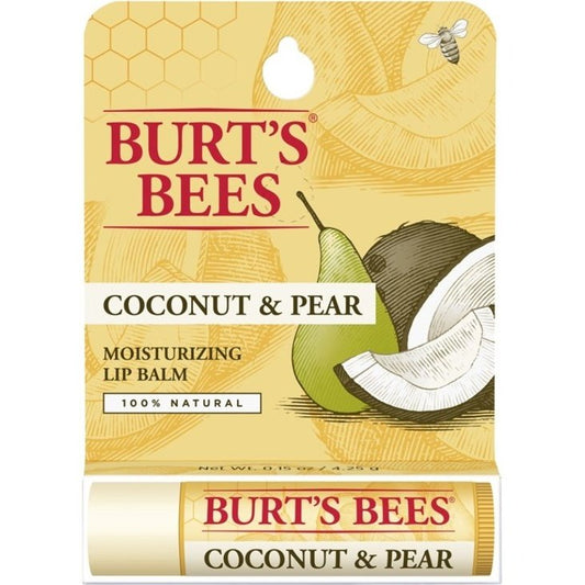 Burts Bees Lip Balm Moisturize Coconut & Pear (1PC)