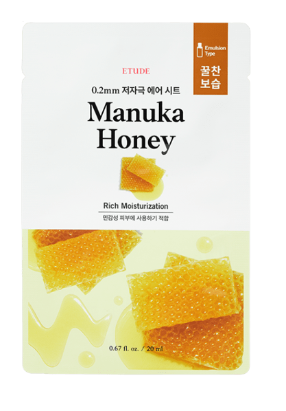 (23AD) 0.2mm Therapy Air Mask #Manuka Honey 20ml