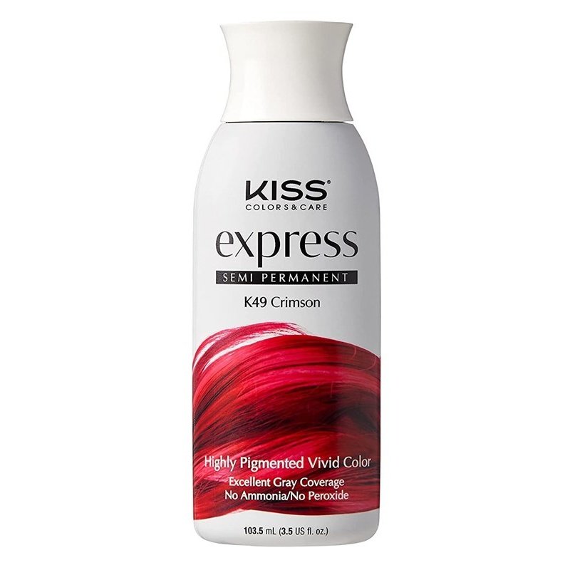 Kiss Express Color #K49 Semi- Permanent Crimson 3.5oz