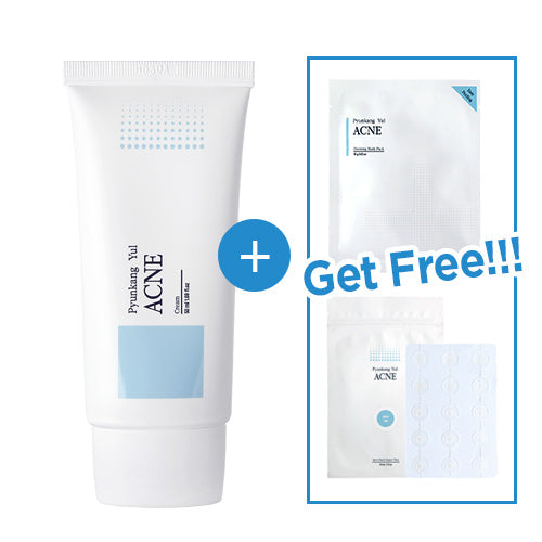 ACNE Cream 50ml+ACNE Spot Patch Super Thin 1ea+Acne Dressing Mask Pack 1ea