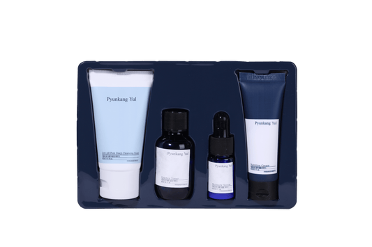 Pyunkang Miniature 4 type Set (Essence Toner 30ml + Moisture Serum 9ml + Nutrition Cream 20ml + Low pH Pore Deep Cleansing Foam 40ml )