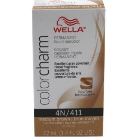 Wella Color Charm Liquid #0411/4N Medium Brown
