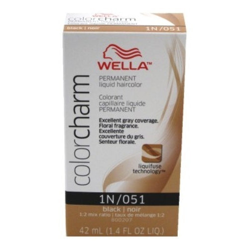 Wella Color Charm Liquid #051/1N Black