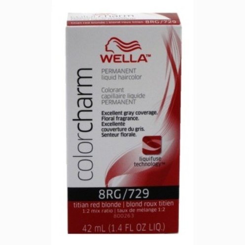Wella Color Charm Liquid #0729/8Rg Titian Red Blonde