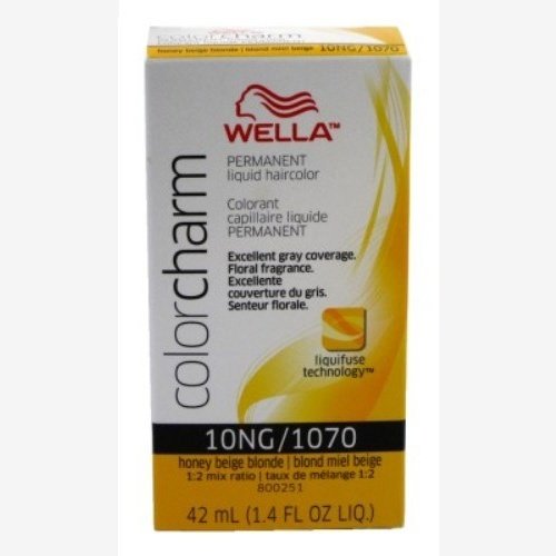 Wella Color Charm Liquid #1070/10Ng Honey Beige Blonde