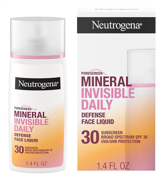 Neutrogena Invisible Daily Defense Spf30 Face Liqud 1.4oz