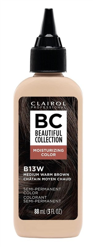 Clairol Beautiful Coll. #B13W Medium Warm Brown 3oz