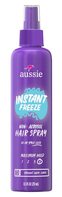 Aussie Hairspray Instant Freeze Non-Aero Max Hold 8.5oz