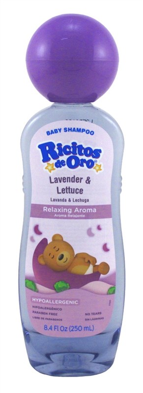 Ricitos De Oro Baby Shampoo Lavender & Lettuce 8.4oz