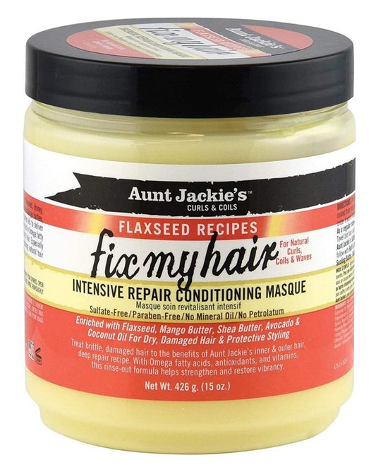 Aunt Jackies Fix My Hair Conditioning Masque 15oz