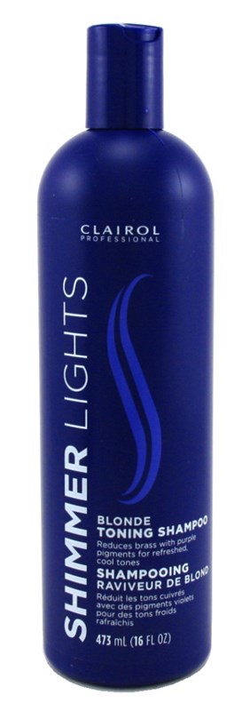 Clairol Shimmer Lights Shampoo Blonde Toning 16oz