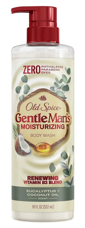 Old Spice Body Wash Gentlemans Eucalyptus + Coconut Oil 18oz