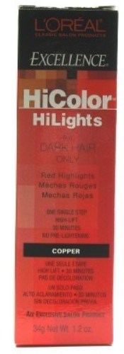Loreal Excel Hicolor Hilights Copper 1.2oz