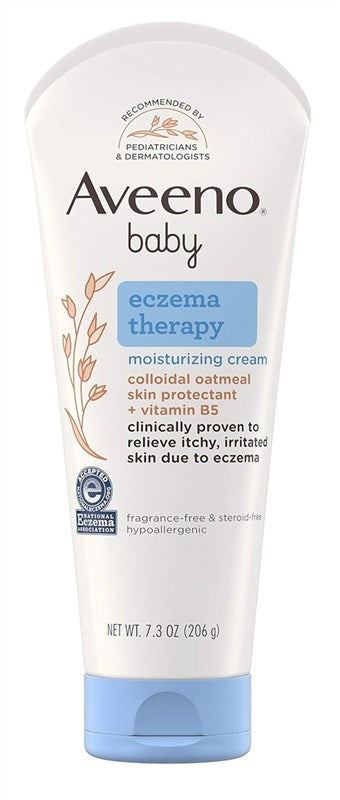 Aveeno Baby Eczema Therapy Moisturizing Cream 8oz Tube